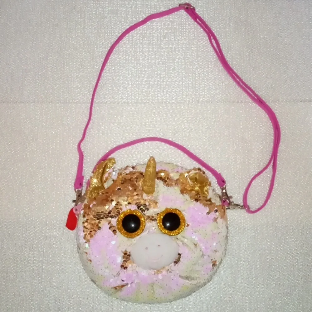 Ty Fashion Flippy Fantasia Unicorn sequined shoulder crossbody handbag